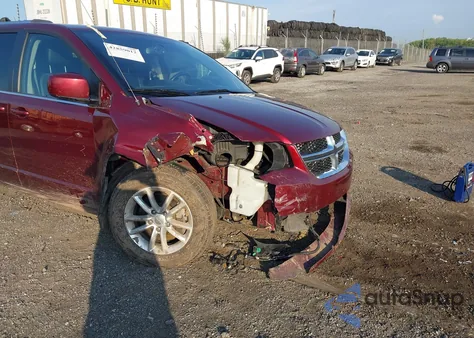 2018 Dodge Grand Caravan Sxt z USA, uszkodzony, nr VIN 2C4RDGCG1JR264025